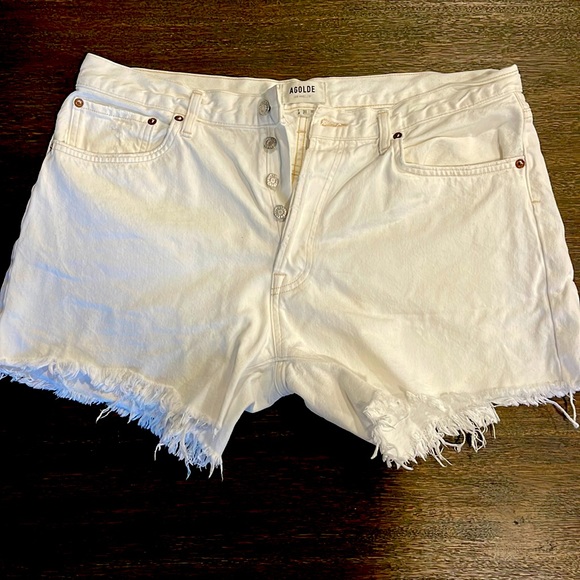 Agolde Shorts Agolde Parker Long Short Poshmark